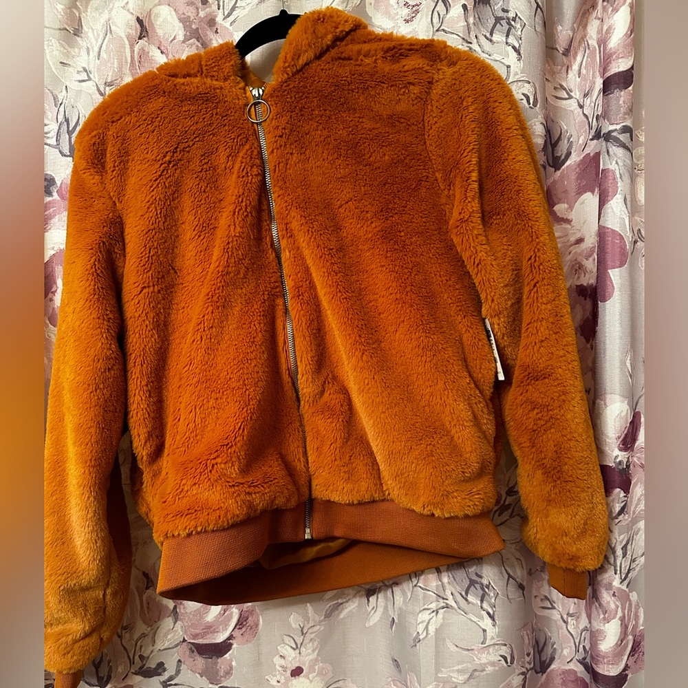 Women Zipper Sweater Size Large